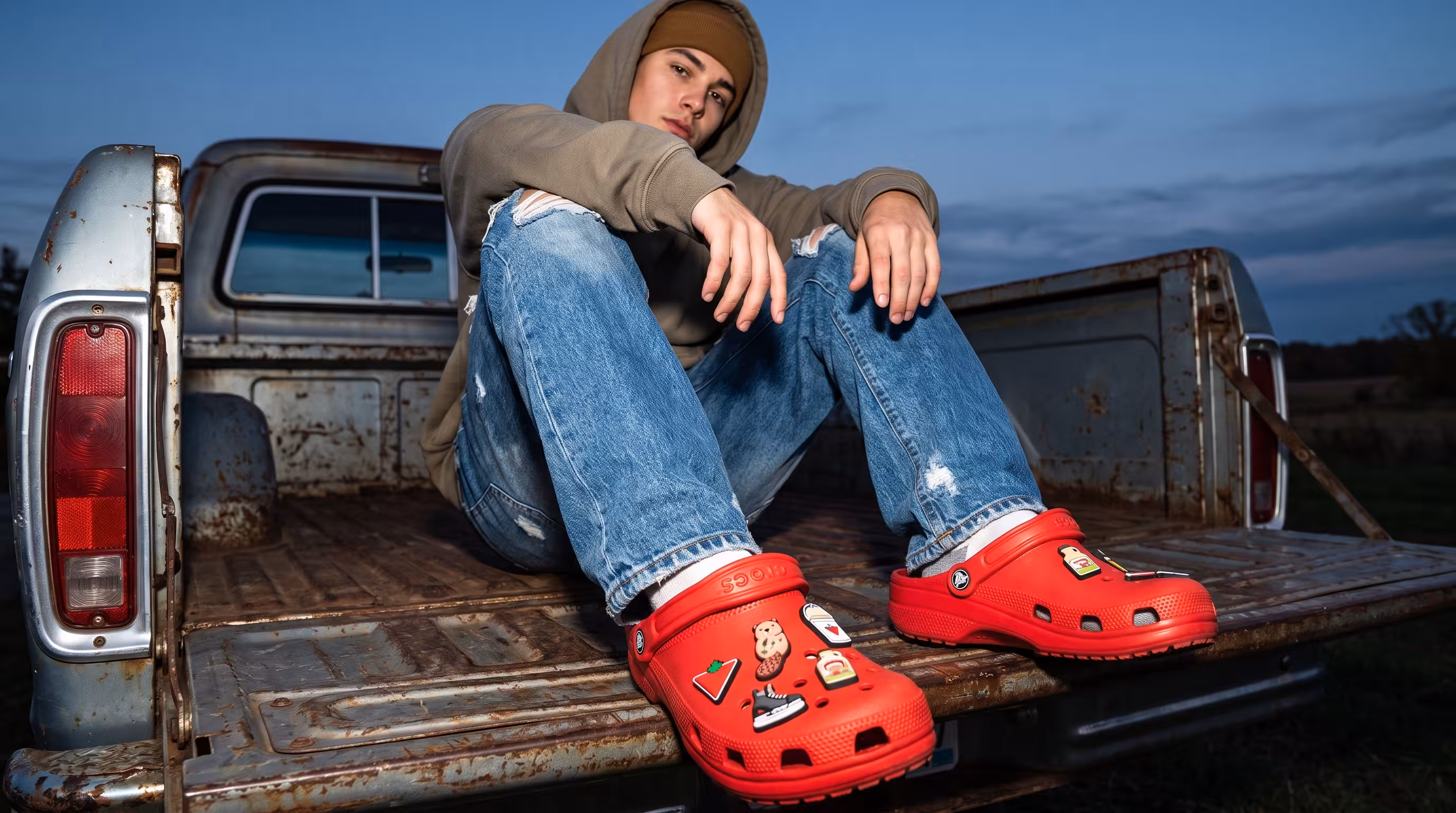 Gen-z_wearing_red_Crocs_